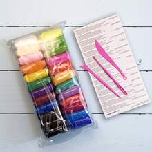 BANAIRE 36 Colors 2 Packs 1 Box Set Children's Air Dry Clay, DIY Magic Clay Kit, Ultra-Light Modeling Clay, Easy-To-Use Air Dry Clay Craft, Christmas Air Dry Clay Set, Ideal Gift For Kids Handmade Clay + Tools, Clay, Air Dry Clay, Polymer Clay, Clay, Dried Clay - Multicolor - View 12