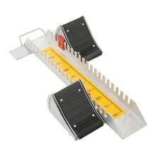 HOHOBLA Multi-Function Lightning Starting Block Sprinter Pedals, 6 Adjustable Angle Aluminum Track And Field Starting Block Track And Field Equipment [Gift For Holiday Party Vibes] - Silver - View 5