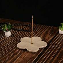 一套陶瓷花形香炉，带集灰器，家居装饰 - 彩色 - 查看 14