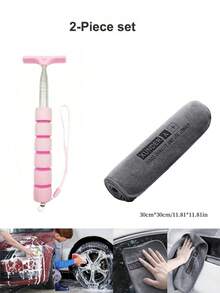 Retractable Wing Mirror Wiper Cleaner, Car Mirror Squeegee, Side Mirror Squeegee, Retractable Car Rearview Mirror Wiper With Telescopic Long Rod, Portable Auto Glass Water Cleaner For Rainy And Foggy Weather, Snow Brush For Vehicle Exterior Cleaning