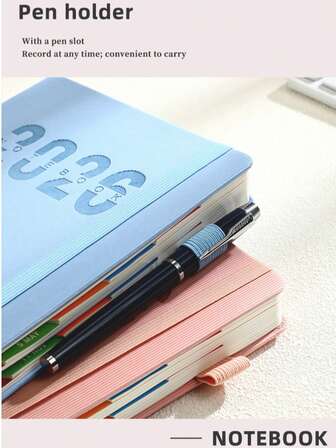 2026 Ny Inbunden Spiralbunden Schemaplaneringsanteckningsbok, 400 Sidor Daglig Planeringskalender, Lämplig För Hälsoplan, Dietplan, Studieplan, Viktminskningsplan, Tidsplanering, Självdisciplinering, 365 Dagars Kontorsplanerare, Skolmaterial, Tillbaka Till Skolan