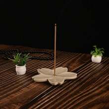 一套陶瓷花形香炉，带集灰器，家居装饰 - 彩色 - 查看 15