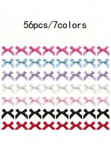 30/18个彩色丝带发夹，蝴蝶结发饰，甜美女孩丝绸小发夹，优雅公主芭蕾Y2K仙女发圈，迷你发夹，发饰，适合日常佩戴，可爱，3种颜色可选，情人节礼物，爪夹，发爪，发卡，学习用品，大学发型 - 彩色 - 查看 16