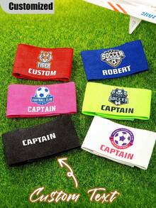 Customizable Personalized Text Armband, Elastic Loop, For Biking, Soccer, Sports, Events And Charity, Team Captain Badge, Groomsman, Personalized Armband For Groomsmen, Multi-Functional,Durable,Anti-Mold,Ornamental,Reusable,Exquisite,Stylish,High-Quality,Colorful,Modern,Custom,Personalized,Unique,Ideal Gifts For Him,Ideal Gifts For Her, Creative EVG Accessories - Multicolor - View 1