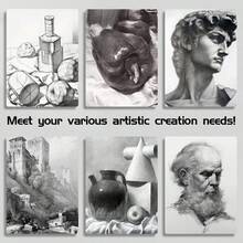 Marie's 12B/14B/16B Lápices de artista Marie, hechos con un núcleo de grafito de carbón negro denso, set de 12 lápices mate, suministros de arte profesionales adecuados para dibujar, pintar, colorear. Adecuado para estudiantes, entusiastas del arte, profesionales y artesanos.