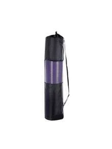 1pc TPE Yoga Mat Mesh Bag, Portable Waterproof Yoga Mat Carrying Bag, Minimalist Design For Daily Use (Yoga Mat Not Included)