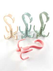 1 szt. Losowy kolor 360 obrotowy hak, do czapki, torby, szalika, garderoby, drzwi, wieszaka na ubrania