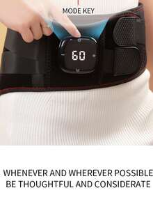 Electric Heating Waist Massage Belt, Vibration Hot Compress Brace Belt Back Relax Support Belt, Heating Pads, 5 Heating Levels And 3 Vibration Modes, Heating Compress Massage Belt, Vibration Massager, Abdominal Waist Massager, Warm Heating Compress Uterus Belt - Multicolor - View 8