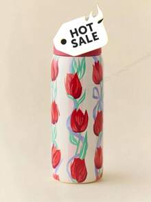 New Original OWALAS 320oz Halloween & Christmas Limited Edition Water Bottle - Sports Water Bottle With Leak-Proof Design & Pop-Up Lid, Multiple Colors Available | Top Gift Choice For Fitness, Running, School, Halloween, Thanksgiving, Christmas & More, Also A Fashionable Water Bottle For Women - hoa tulip - Xem 1