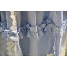 Qusuxi Girls Lolita Princess Dress Kawaii Long Sleeve Chiffon Skirt Cute Girl Dress - AzulCielo - Ver 5