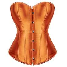 Corset Top - 桔色 - 查看 4