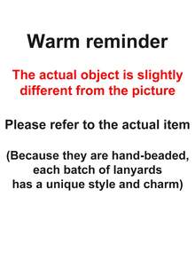 洋气戒指花手机挂绳时尚女士手腕挂饰通用适用于手机壳、包包、钥匙扣 - 彩色 - 查看 11