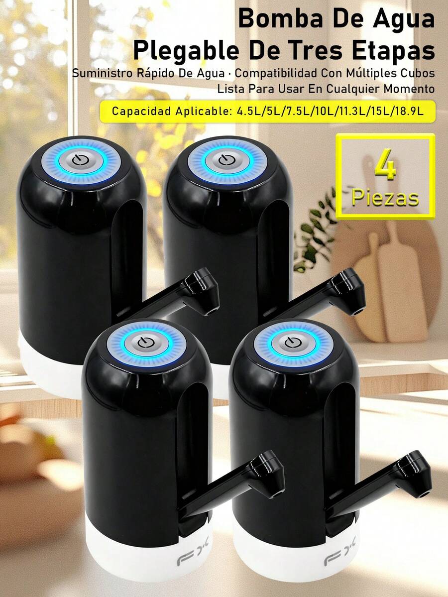 6/4/2 piezas Dispensador Automático de Agua Recargable