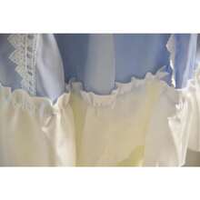 Qusuxi Girls Lolita Princess Dress Kawaii Long Sleeve Chiffon Skirt Cute Girl Dress - AzulCielo - Ver 6