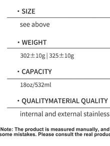 1个WATERSY不锈钢保温水瓶，容量18盎司/532毫升，防漏设计，适用于学校、大学、骑行、办公室、健身房、徒步旅行等场合。 - 彩色 - 查看 10