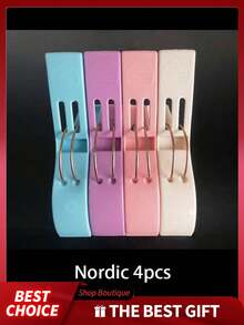 1/4/8/Pcs Large Colored Clothespins, Beach Towel Clips, Multifunctional Towels, Beach Chairs, Etc., Durable And Colorful (Yellow, Red, Blue,Green), Towel Clips,Plastic Hanger, Chair Clips, Towel Racks, Windproof And Colorful, Suitable For Bathroom Accessories Drying Quilts And Clothes, Pool Chairs, Sun Loungers, Outdoor Activities And Beach Travel