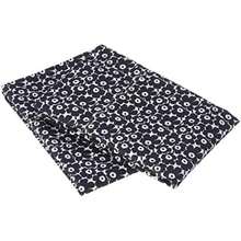 - Juego de sábanas de algodón percal para decoración del hogar (Pikkuinen Unikko Negro, matrimonial)(Standard Cases) - Tipo 4 - Ver 2
