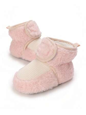 Thick Warm Winter Infant Shoes, Soft & Comfortable Infant Prewalker Boots