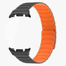 Magnetic Silicone Sports Watch Band Suitable For Samsung Galaxy Watch 8 (40mm/44mm/46mm Classic) And Watch Ultra 47mm (2024-2025 Models) - Adjustable Unisex Smart Watch Strap, Strong Magnetic Clasp, Modern Stylish Design - Multicolor - View 20