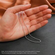 925 Sterling Silver 2 Mm Ball Chain Necklace