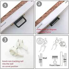 1PC Framed Ready To Hang 2D Flat Glowing Red & Orange Flower Canvas Wall Art, Abstract Wall Decor, Living Room Office Decor, Artwork For Art Enthusiasts & Bold Home Decorators, Ideal For Making A Vibrant And Eye-Catching Statement In Your Home, 2D Flat, Framed, Canvas Wrapped, Ready To Hang Decorative Painting, Poster, Mural, Wall Art Canvas Decoration Painting - 紅色 - 查看 6