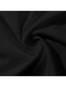 Stylish Women's T-Shirt Printed Chicago 88 Launch 100% Cotton T-Shirt Loose Oversized Plus Size T-Shirt - màu đen - Xem 3