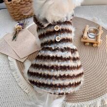 Vestido de Navidad cálido con estilo de princesa para mascotas, gatos y perros - Negro - Ver 5