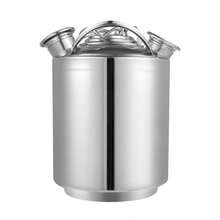 Beer Keg Mash Tank Kettle Home Brew Beer Cleaning Keg - Silver - View 8