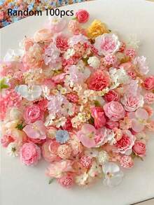 20pcs - Flowereroyal Artificial Flower Assortment, Purple Mixed Silk Flowers, Gerbera Daisies And Roses, With Stems, Suitable For DIY Wedding Bridal Bouquets, Baby Showers, Flower Arrangements, Table Centerpieces, Home Decor - Multicolor - View 12