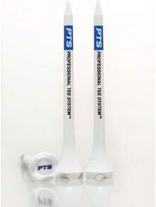 TeePride Professional tee System, Performance Plastic Tees Combo Pack, 3-1/4 Inch - blanco - Ver 4