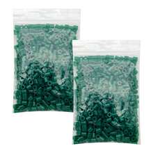 1000 piezas - Set de cuentas de fusión de 5mm, cuentas de fusión de alta calidad adecuadas para joyería DIY, decoración de artes y manualidades, cuentas de detalles huecos en colores del arcoíris, ideal para manualidades de vacaciones, Navidad, Halloween, Día de San Valentín, fiestas - deletrea doudou - Ver 20