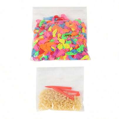 1000pcs Colorful Water Balloons, Christmas And Halloween Party Decorations, Game Props, Pool Yard Parties, Birthdays