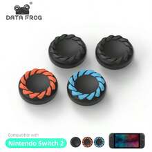 DATA FROG 适用于 Switch Joy Con 2 配件适用于 Switch 2 控制器摇杆盖操纵杆适用于 SteamDeck Thumbskin - 款式 - 查看 1
