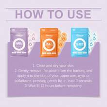 30 piezas de parches corporales hidratantes y nutritivos para mujeres, parches suaves de cuidado de la piel para dormir cómodamente por la noche, pegatinas portátiles diarias para el cuidado del Body