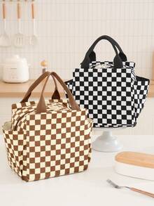 12L Unisex Large Capacity Corduroy Insulated Lunch Bag,Eusable Insulated Lunch Box, Multifunctional Soft Leak-Proof Lunch Tote Bags Unisex Cooler Bag With Zipper,Lunch Box For Work, Picnic Or Travel Back To School Lunch Kit School Stuff For School Lunch Box Bag Home Essentials Back To School Supplies,Gifts For Teachers, Friends And Family,Back To School