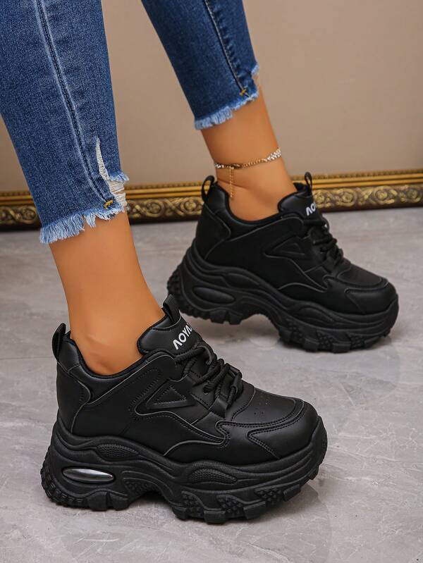 New Mesh Casual Women Shoes, Breathable Fashion Versatile Women Platform Sneakers