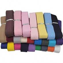 Herringbone Tape Ribbon 3 4 Inch 25 Mixed Color 50 YardsCotton Twill Ribbon Herringbone Bias Tape Natural Webbing Tape For Sewing Binding Gift Wrapping DIY Crafts Sewing Home Decoration