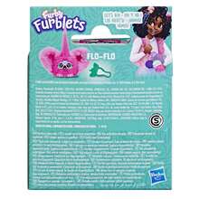Hasbro Furby Furblets Flo-Flo迷你朋友，电子毛绒玩具，粉色火烈鸟造型，会说Furbish语并播放音乐，第五代，返校礼物，适合6岁及以上儿童 - FLO-FLO - 查看 9