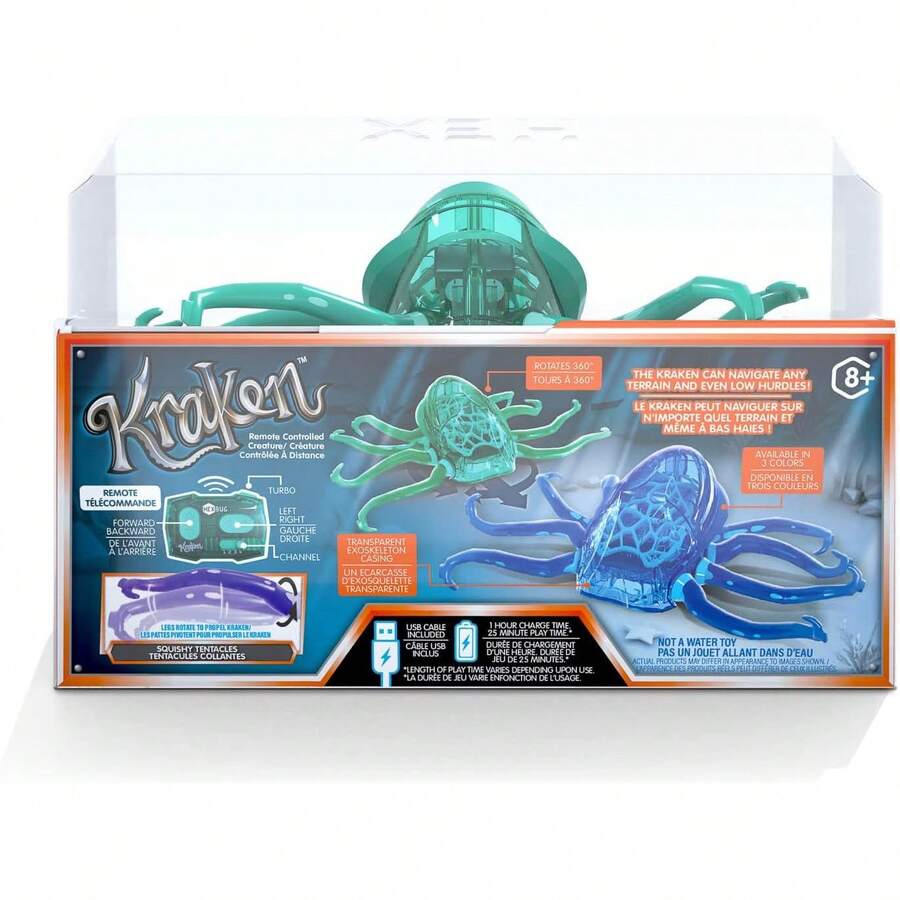 HEXBUG Kraken, criatura mítica robótica, colores varían - 1 - Ver 1