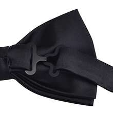 Nœuds papillon pour hommes, ensemble de nœud papillon pré-noué et pochette de couleur unie pour soirée, décontracté, affaires formelles, bal de promo, mariage - A - Voir 11