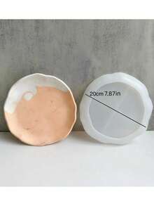 طقم قالب سيليكون بيضاوي كبير لصب الراتنج والإيبوكسي وألواح الطاولة والحرف اليدوية - قوالب صب متعددة الاستخدامات لحامل المجوهرات