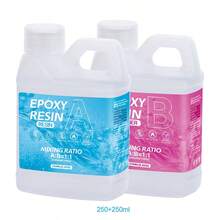 SMI Fine 云母粉环氧树脂套件树脂套件带树脂模具DIY树脂专用透明水晶铸造树脂 - 彩色 - 查看 14
