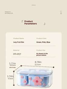 صندوق تخزين وجبات متعدد الطبقات، منظم مكتبي مفضل للمستخدمين، سلة تصريف قابلة للسحب، سلة غسيل الاستخدام للفاكهة/الخضروات مع غطاء، مناسب للغرفة والصالة