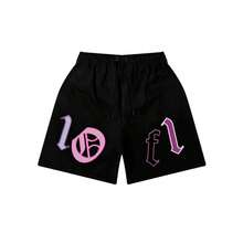 Bermuda Sweatpants 1of1 Streetwear 100% Cotton Shorts Men Women Unisex - 黑色 - 查看 2