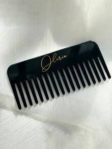 Bộ kẹp tóc và lược cá nhân hóa. Kẹp tóc càng cua tùy chỉnh có tên phù hợp, phụ kiện tóc cho phù dâu, quà tặng hộp quà, quà tặng tiệc tuổi teen, quà tặng số lượng lớn cho sinh nhật lần thứ 16, lược khắc tên/chữ cá nhân hóa | Quà tặng phù dâu | Phụ kiện tóc cho tiệc cưới | Quà sinh nhật hoàn hảo cho cô dâu | Kẹp càng cua tùy chỉnh | Kẹp tóc tùy chỉnh, hộp đựng đồ du lịch - Bộ kẹp + lược - Xem 8