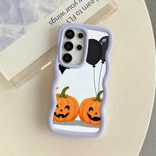 Halloween Pumpkin  Case for  17 17 Pro 17 Air 17 Pro Max 16 Pro Max 16e 15 Plus 14 13 12 11 XS Max XR X Lightweight Shock Resistant Non-Yellowing Cute Design