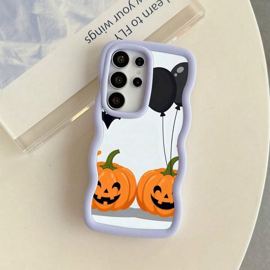 Halloween Pumpkin  Case for  17 17 Pro 17 Air 17 Pro Max 16 Pro Max 16e 15 Plus 14 13 12 11 XS Max XR X Lightweight Shock Resistant Non-Yellowing Cute Design