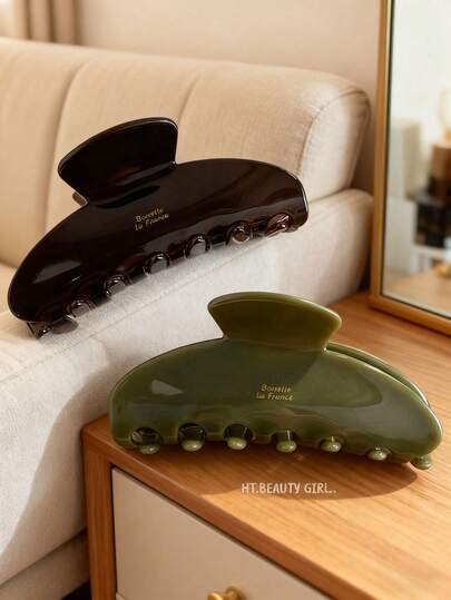 Maillard Metallic Chocolate Brown Hair Claw, Large Hair Claw Clip ,Winter Hair ,Accessories Fashion Hair, Clutch Elegant Hair Clips,Gold Plated Chocolate Brown Hair Claw Clip Hairpin, Large Size, Suitable For Women,Fashion Solid Color Hair Claw,Stocking Stuffers,Stocking Fillers,Stocking Stuffers For Women,Stocking Fillers Women,Christmas Gifts,Gifts,Christmas Stocking Fillers,Gifts For Women,Gift,Christmas Gift,Stocking Stuffers For Adults,Stocking Fillers For Adult,Hair Stuff,Women's Accessories,Stocking Stuffer,Coming-Of-Age Hair Accessory,Christmas Hair Accessories,Gift Ideas For Women,Beauty Stocking Fillers,Christmas Gifts For Women