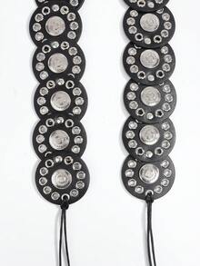 1pc Women's Fashion Tie Waist Belt, Versatile Accessory To Pair With Pants And Skirts, European Style - A - View 12