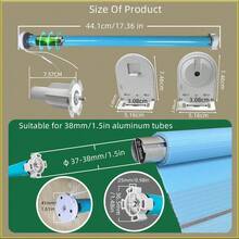 Tuya Wifi AC100-240V Smart Curtains Motor Roller Blinds For Windows To 37mm 38mm Tube Shutter Electric Motor Automatic Shade System Remote Voice Control Alex Yandex Alice - Multicolor - View 3